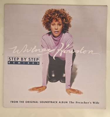 Whitney Houston - Step by Step Remixe - Mix 12'' VINYL - 2 Vinyls