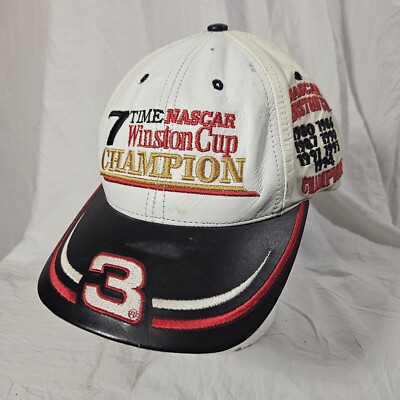 Dale Earnhardt Sr Hat Cap Time Nascar Winston Cup Champion