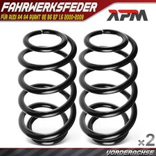 2x Federn Fahrwerksfeder Vorderachse für Audi A4 A4 Avant 8E B6 B7 1.6 2000-2008