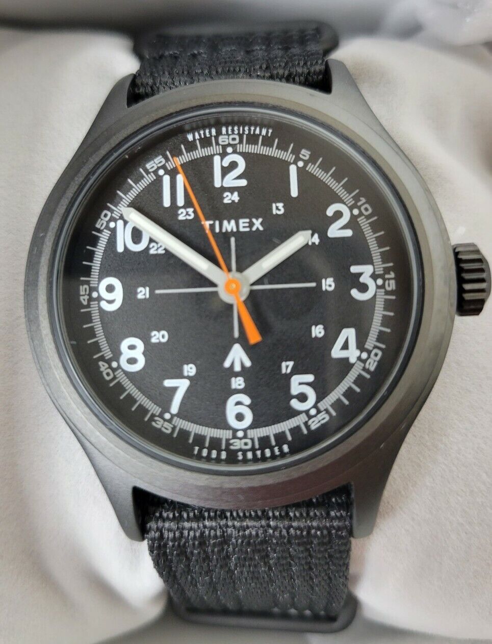Timex X Todd Snyder Men's Military Watch 40mm All Black TW2R78600