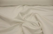 WHITE Faux Micro Suede upholstery fabric Polyester upholstery drapery clothing