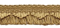Schalenschnitt Fransenband 0138SCLF, E16C Golden Beige, 5 Yards