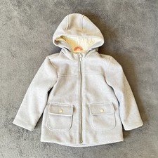 Old Navy Gray Full Zip Long Sleeve Hooded Outerwear Winter Jacket Youth 5T