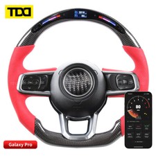 Tdd Real Carbon Fiber Led Steering Wheel For Jeep Wrangler Jl Gladiator Tdd Real Carbon Fiber Led Steering Wheel For Jeep Wrangler Jl Gladiator