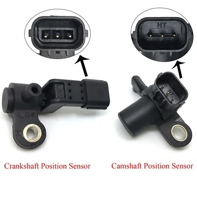 Set of 2 Camshaft & Crankshaft Position Sensor For Honda Civic 2001-2005 L4 1.7L - Bild 1 von 3