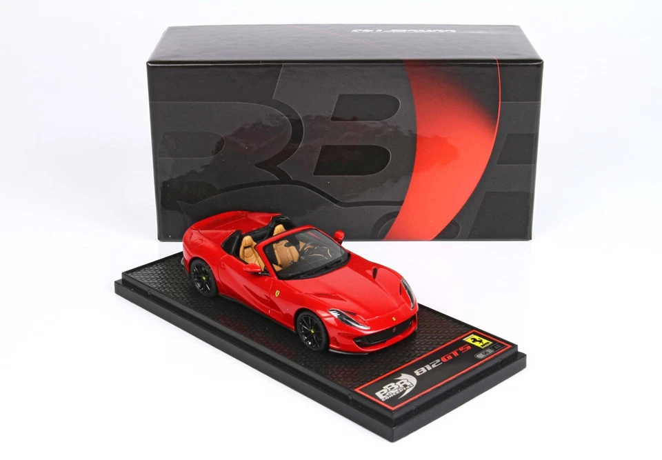 Ferrari 812 GTS Rosso Corsa 322 limited ed.199 pcs 1/43  BBR BBRC233B BBRMODELS - Immagine 3 di 3