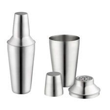 Stainless Steel Cocktail Shaker Mixer Drink B...