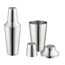 Stainless Steel Cocktail Shaker Mixer Drink Bartender Martini Tools Bar