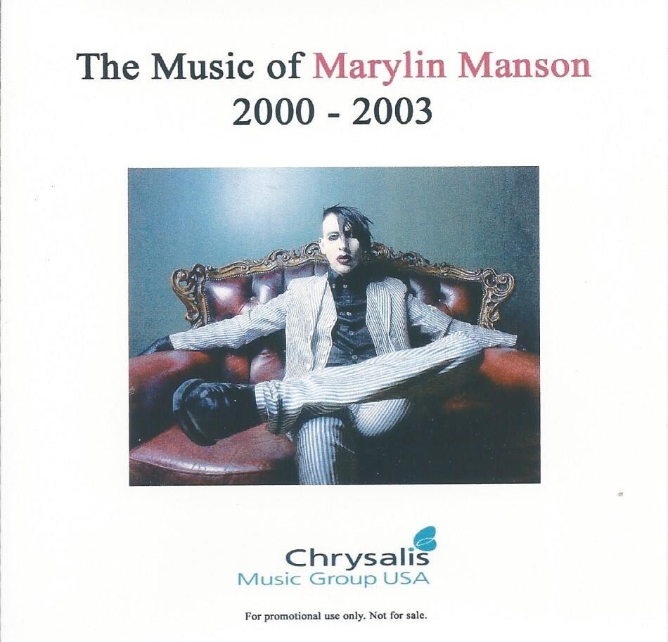 MARILYN MANSON The Music of Marilyn Manson 2000-2003 promo