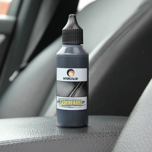 Car Audi "Soul/Black" Leather Paint 50ml for Car Seat, Steering Wheel, Interior - Picture 2 of 4