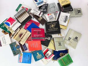 Matchbook Lot Souvenirs Travel International Restaurants & Hotels