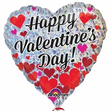 Anagram HAPPY VALENTINE'S DAY Foil Balloon 18"