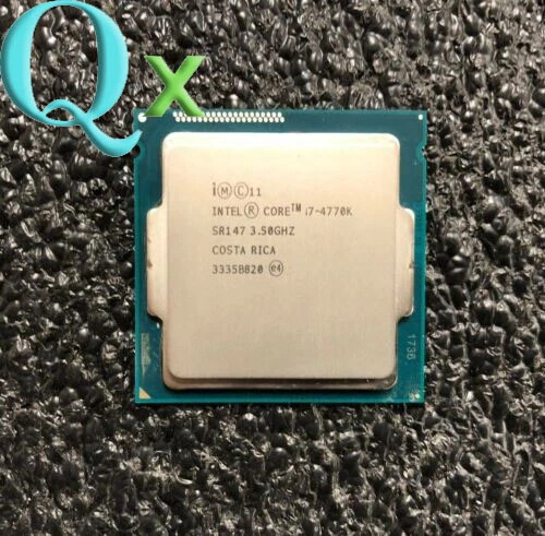 4Th Gen Intel Core i7-4770K LGA 1150 CPU Processor SR147 8M Cache 3.5GHz Desktop