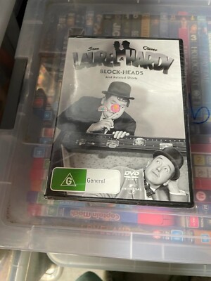 Laurel & Hardy Volume 7 - Block Heads/related Shorts region 4 dvd t484