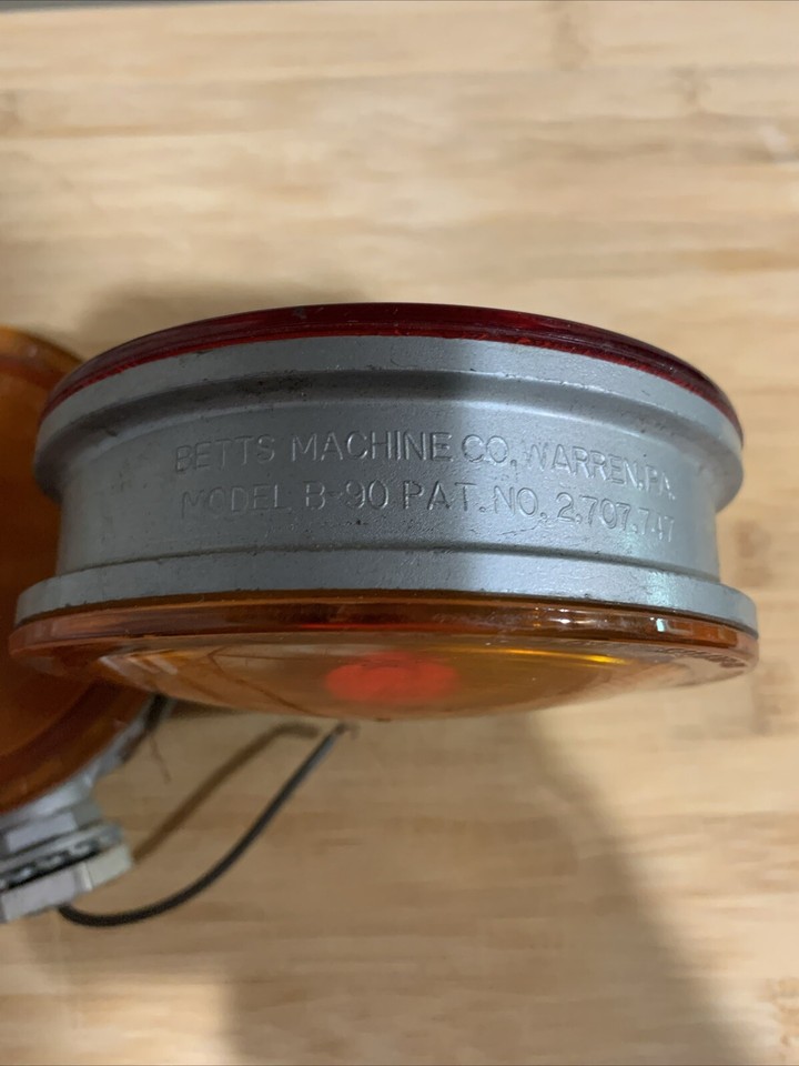 BETTS MACHINE CO MODEL B90 TRAILER LIGHTS WARREN PA eBay