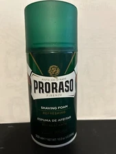 ONE Proraso Shaving Foam ~ Refreshing Toning Eucalyptus & Menthol ~ 10.3 oz New