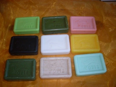 Ovis Schafmilchseife Eckig 100g natürliche Seifen zum aussuchen