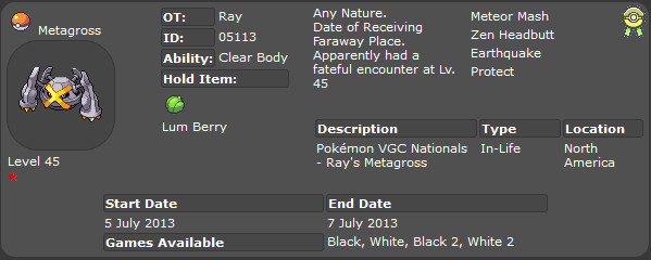 Pokemon Sword and Shield LEGIT VGC Event Ray's Shiny Metagross