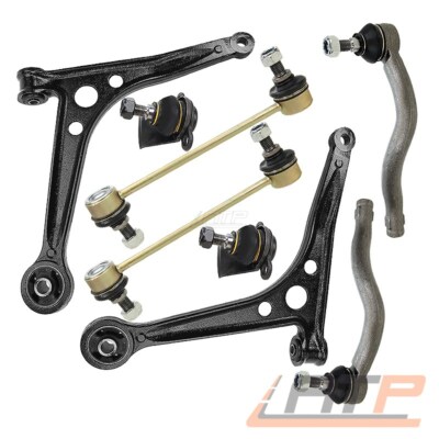 QUERLENKER+KOPPELSTANGE+SPURSTANGENKOPF SATZ SET 8-TEILIG FÜR VW SHARAN 7M 95-10
