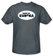 Eureka TV Series Made in Eureka Logo T-Shirt NEW UNWORN
