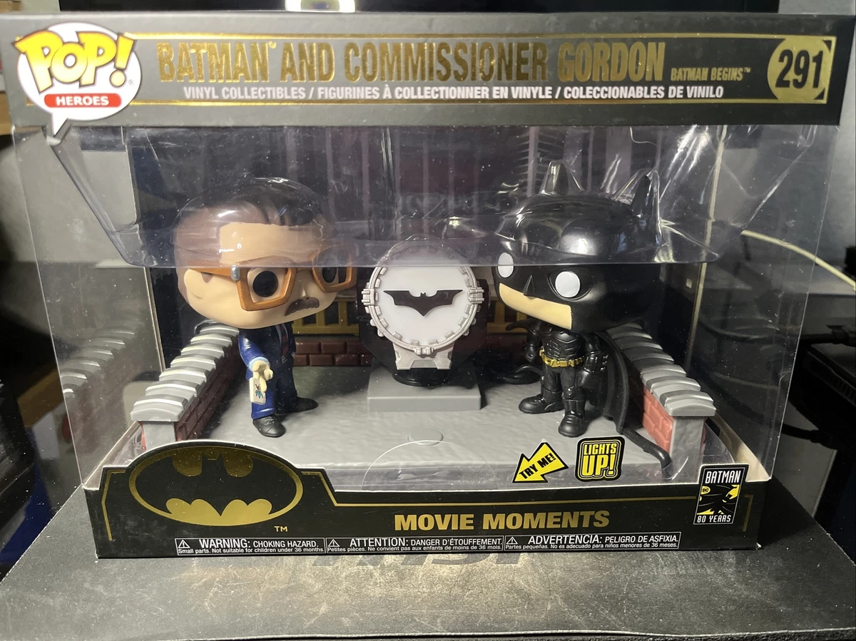 NEW Funko Pop Batman and Commissioner Gordon 291 Batman Begins