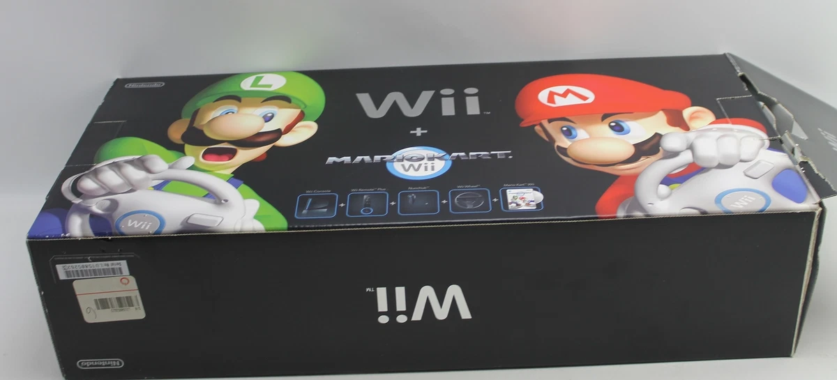 Nintendo Wii Mario Kart Black Edition eBay