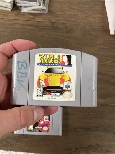 Jeu World Driver Pour Nintendo 64 (N64) - Cartouche Seule En Bon état, Jeu De Course Rétro