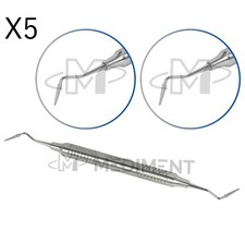 X5 Dental Sugarman File Interproximal Bone Reduction Periodontal Surgery Tools