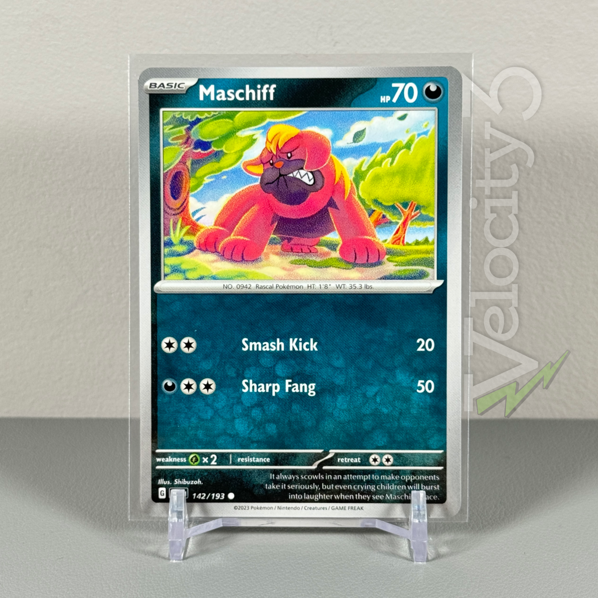 maschiff pokemon card - Scarlet & Violet - SVP - Black Star Promos - Gx2 / None / 1 Pokemon TCG Card: MASCHIFF 142/193