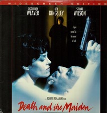 Death And The Maiden Laserdisc, Weaver/Kingsley/Wilson Widescreen Ed Polanski