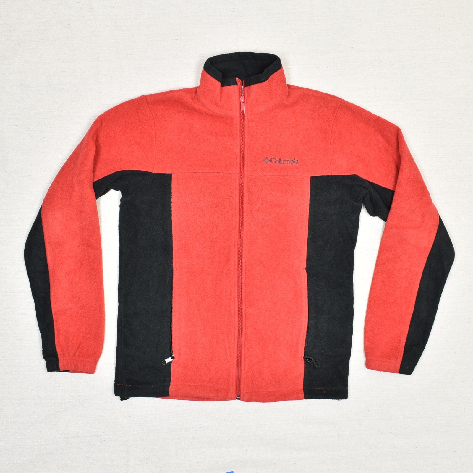 Columbia Men Basic Jacket Full Zip Polyester Mult… - image 1