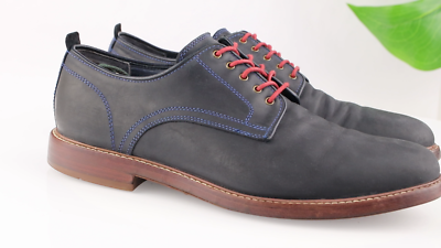 Cole Haan Mens Tyler Oxford Size 13 M Navy Blue Leather  display picture 1