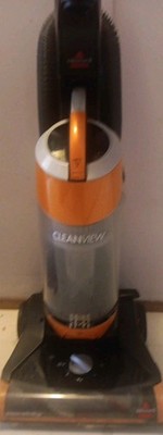 Bissell Orange CleanView Upright Vacuum, Model 1831 120 V