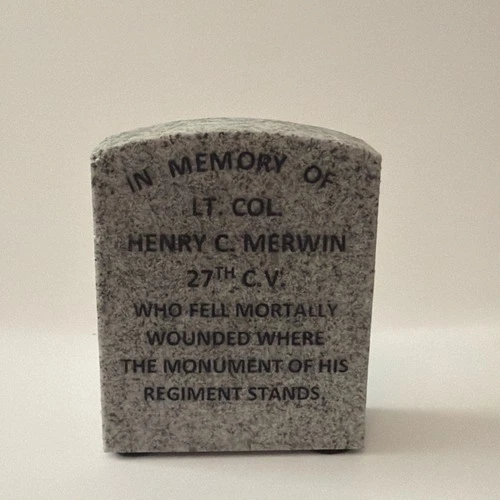 Lt. Col. Henry C. Merwin Monument