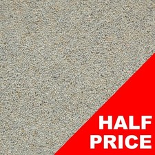6.00 x 1.60 Wilton Royal Charter Berber Deluxe Twist Carpet Dolphin 50% OFF