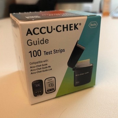 Accu-Chek Guide Test Strips Exp 08/2026 - 100 Count , SHIP FREE