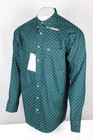 Ariat Men's Wrinkle Free Gunnar Long Sleeve Button Shirt Deep Teal 10052374