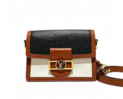 Louis Vuitton small Dauphine Monogram Empreinte Leather Bag,2019 Date Code,12960