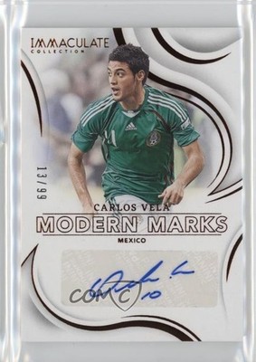 2024-25 Panini Immaculate Modern Marks /99 Carlos Vela #MM-CV Auto 0vj4