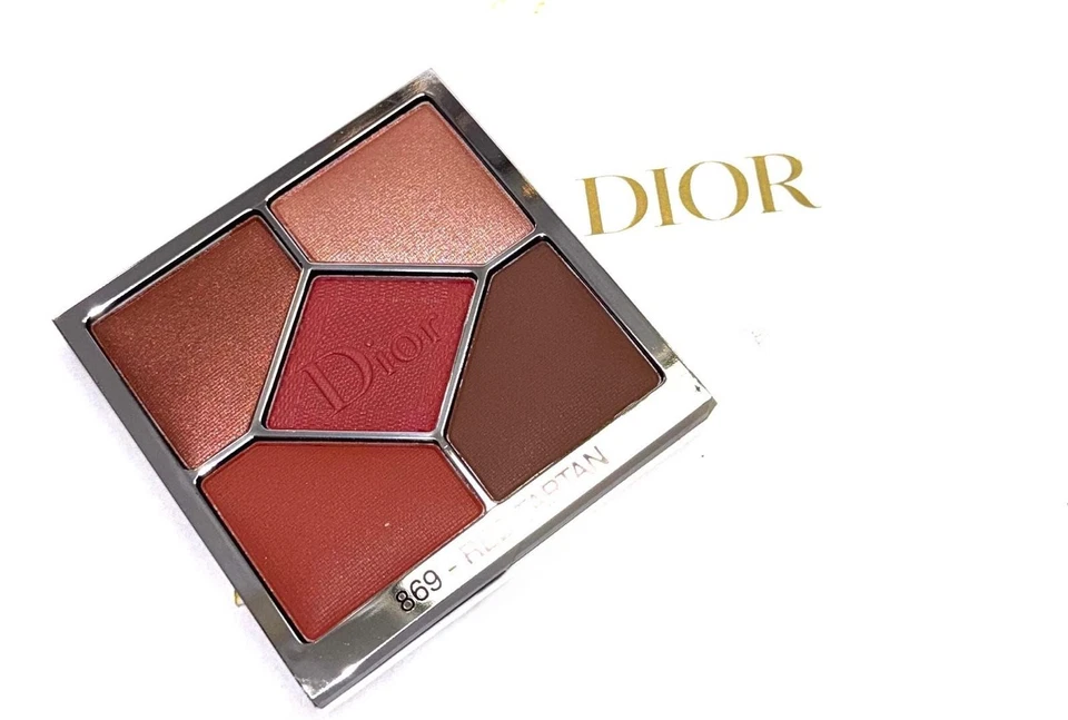 Dior 5 Couleurs Eyeshadow 869 Red Tartan - Image 2 of 4