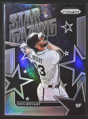 2022 Prizm Kris Bryant Star Gazing Silver Prizm #SG-13 San