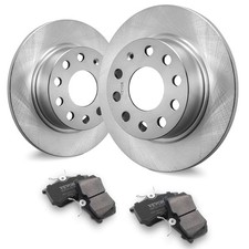 Rear Brake Kit Brake Rotors Brake Pads Replacement Kit for Audi A3 (8P)