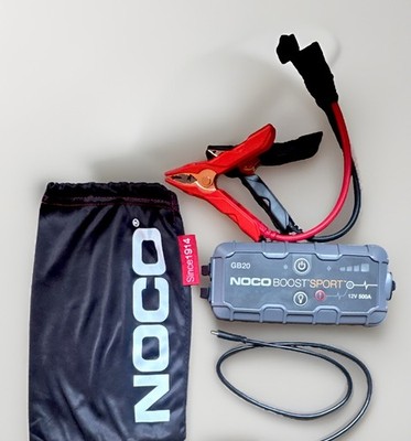 NOCO Boost Sport GB20 500A UltraSafe 12V Car Battery Jump Starter