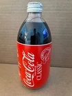 Vintage 1986 COCA-COLA Glass Bottle 16oz Label WALT DISNEY WORLD Donald Duck #13