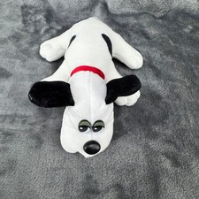 Vintage 1986 Pound Puppies Newborn Puppy Plush White  Black Spots 7" Dalmatian