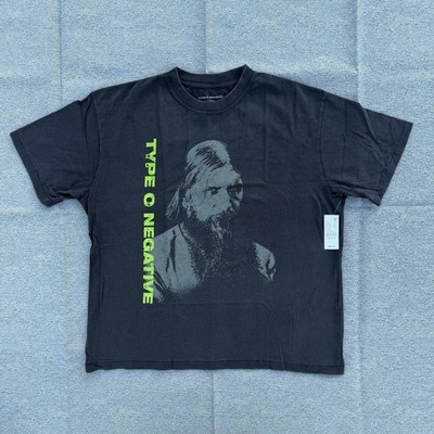 Authentic Type O Negative Dead Again T Shirt Men Large Rasputin Rare 2 Side Tour