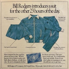 Bill Rodgers and Co Ad                   Bill Rodgers introduces for the suit...