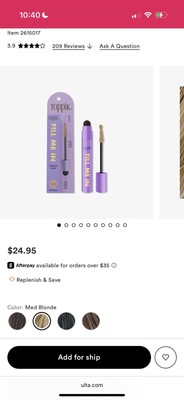 Toppik Fill Me in Hairline Filler, Medium Blonde