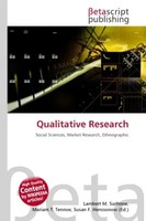 Lambert M. Surhone (U. A.) | Qualitative Research | Taschenbuch | Englisch