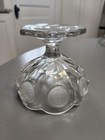 Vintage Fostoria Coin Dot Glass Clear Footed Candy Dish — photo 4